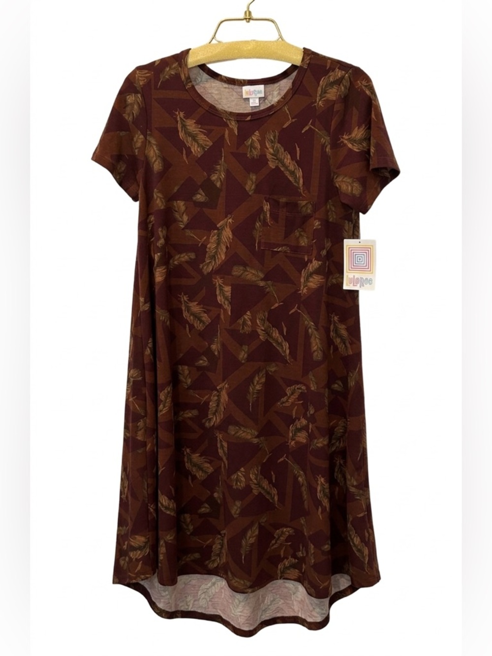 LULAROE CARLY Swing Dress Size XS NWT - PTP 17.5"
